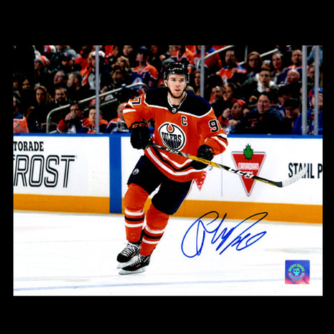 Connor McDavid Edmonton Oilers Autographed 8x10 Photo