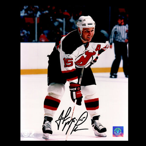 John Mclean N.J. Devils Autographed 8x10 Photo