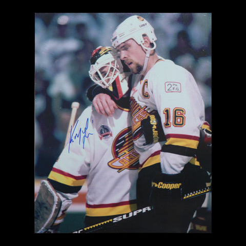 Kirk McLean Vancouver Canucks Autographed 11x14 Passion Photo