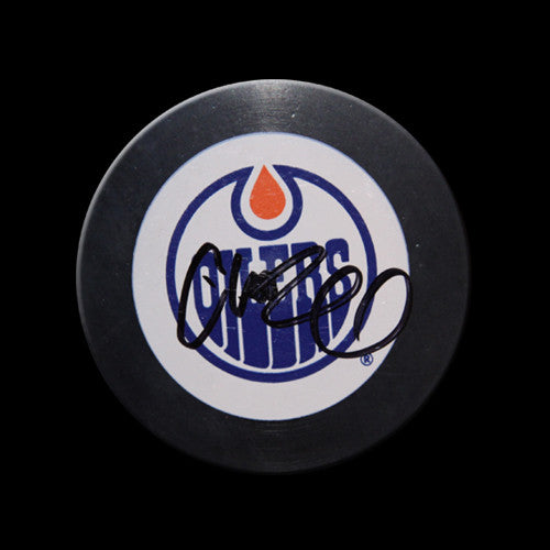 Craig MacTavish Edmonton Oilers Autographed Puck