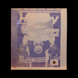 Beckett Hockey September 2007 Edition Complete Printing Plates Set Featuring Mark Messier