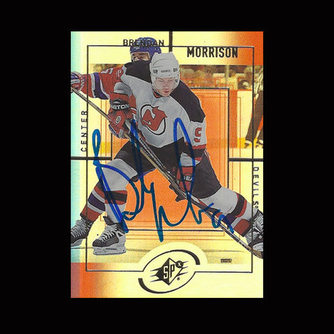 Brendan Morrison New Jersey Devils Autographed Card