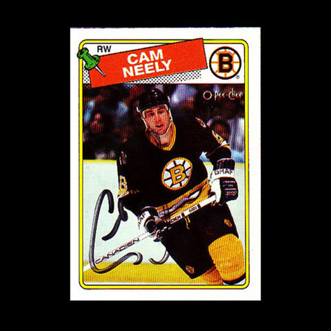 Cam Neely Boston Bruins Autographed Card