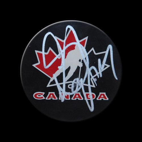 Scott Niedermayer Team Canada Autographed Puck