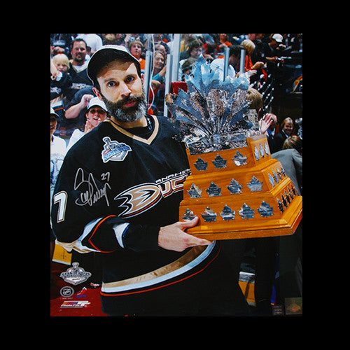 Scott Niedermayer Anaheim Ducks Autographed Conn Smythe 16x20 Photo
