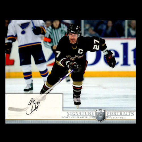 Scott Niedermayer Anaheim Ducks Autographed 8x10 Photo
