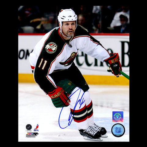 Owen Nolan Minnesota Wild Autographed 8x10 Photo