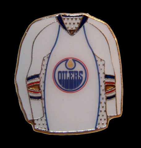 Edmonton Oilers 2007-2012 White Jersey Pin