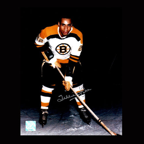 Willie O'Ree Boston Bruins Autographed Profile 8x10 Photo