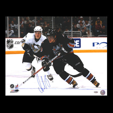 Alexander Ovechkin Washington Capitals Autographed 16x20 Crosby Pursuit Photo