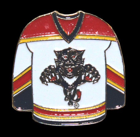 Florida Panthers 1993-2007 White Jersey Pin
