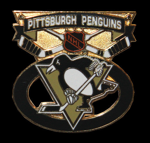 Pittsburgh Penguins Face-Off Pin
