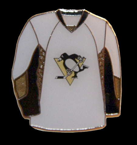 Pittsburgh Penguins 2007-2016 White Jersey Pin