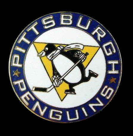 Pittsburgh Penguins 1967-1968 Oversized Logo Pin