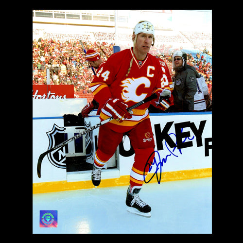 Jim Peplinski Calgary Flames Autographed 8x10 Photo