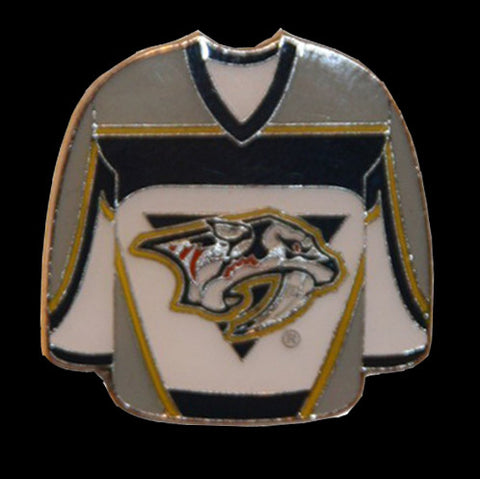 Nashville Predators 1997-2007 White Jersey Pin