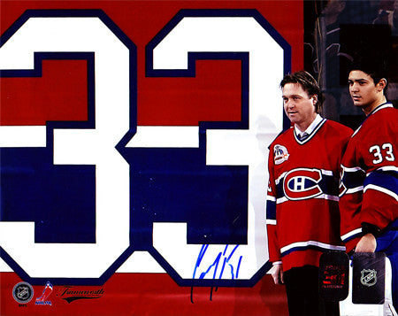 Carey Price Montreal Canadiens Autographed Roy Retirement 8x10 Photo