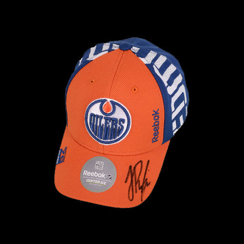 Jesse Puljujarvi Edmonton Oilers Autographed Hat