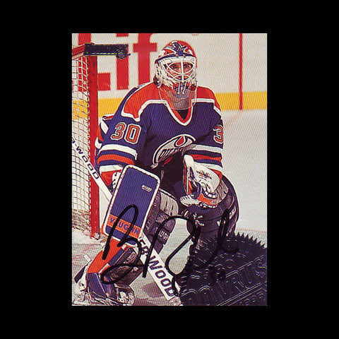 Bill Ranford Edmonton Oilers Autographed Card