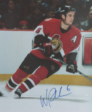 Wade Redden Ottawa Senators Autographed 16x20 Action Photo