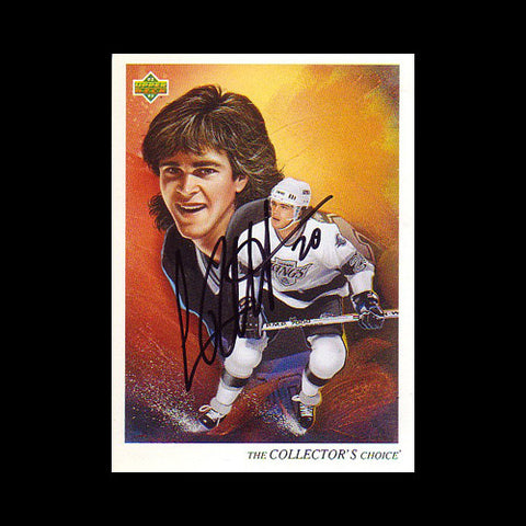 Luc Robitaille Los Angeles Kings Autographed Card