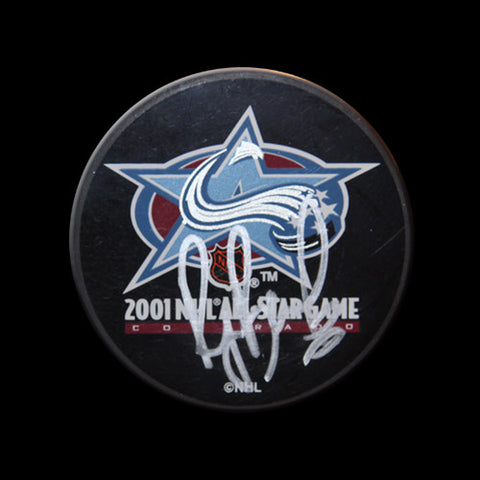 Ray Bourque 2001 NHL All-Star Game Autographed Puck