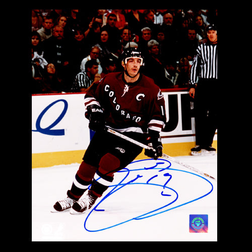 Joe Sakic Colorado Avalanche Autographed 8x10 Photo