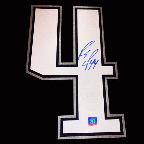 Robbie Schremp Autographed Edmonton Oilers Jersey Number