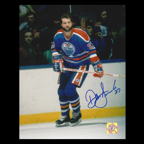 Dave Semenko Edmonton Oilers Autographed Patrol 8x10 Photo