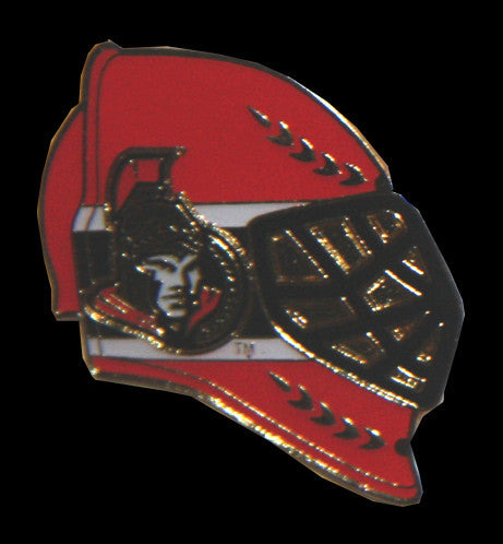 Ottawa Senators Goalie Helmet Pin