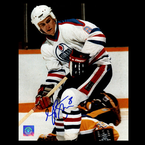 Gord Shervan Edmonton Oilers Autographed 8x10 Photo