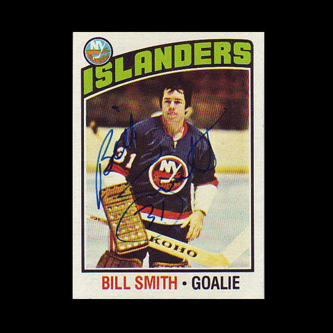 Billy Smith New York Islanders Autographed Card