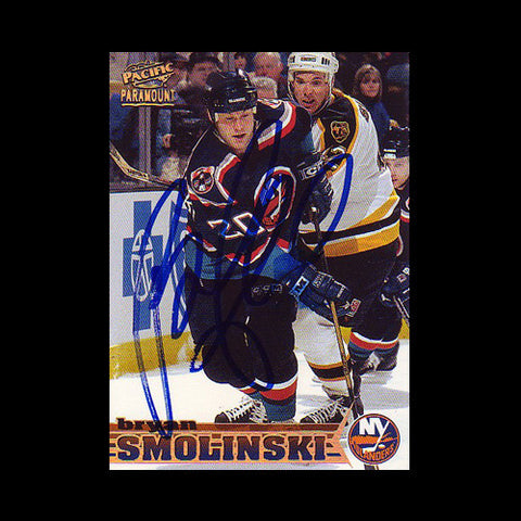Bryan Smolinski New York Islanders Autographed Card