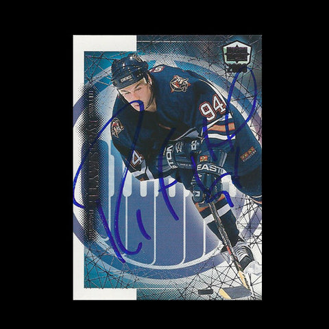 Ryan Smyth Edmonton Oilers Autographed Card