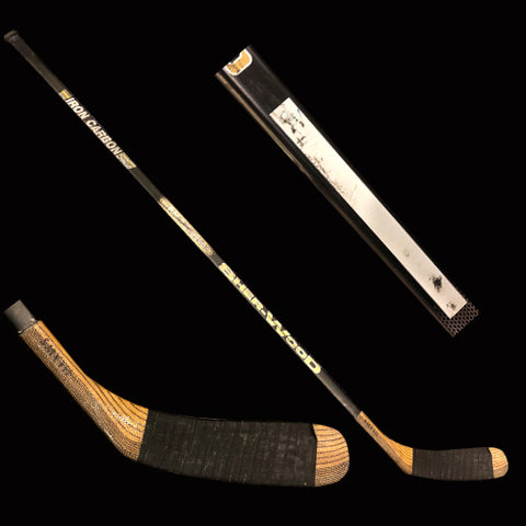 Ryan Smyth Edmonton Oilers Rookie Year Game Used Sherwood Stick