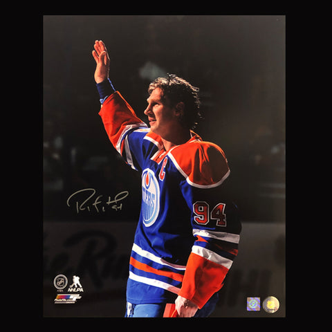 Ryan Smyth Edmonton Oilers Autographed 16x20 Farewell Photo