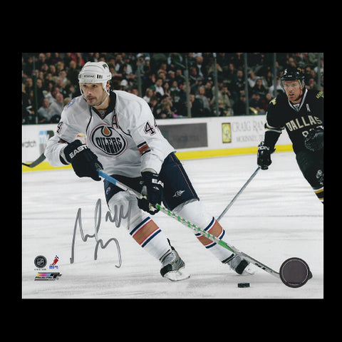 Sheldon Souray Edmonton Oilers Autographed Carry 8x10 Photo - Clearance