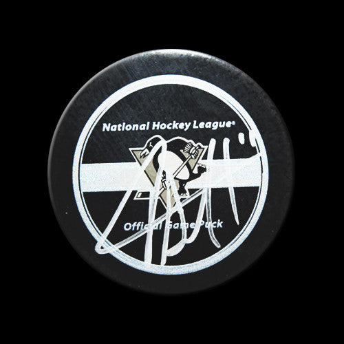 Jordan Staal Pittsburgh Penguins Autographed Game Puck