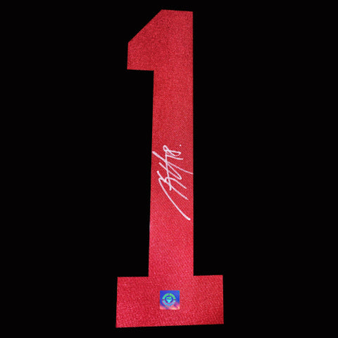 Marc Staal Autographed New York Rangers Jersey Number