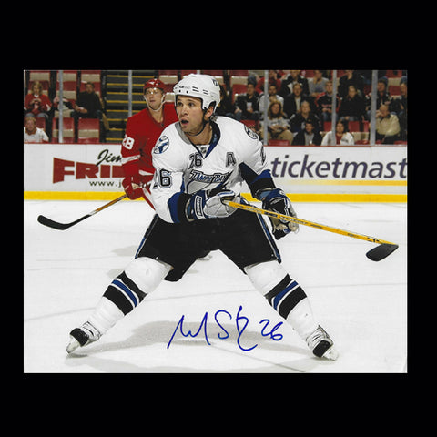 Martin St. Louis Tampa Bay Lightning Autographed Action 8x10 Photo