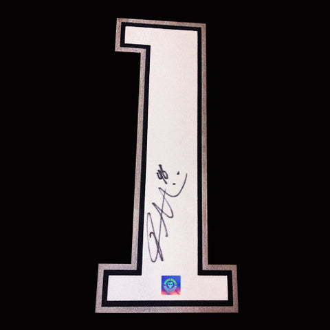 Zach Stortini Autographed Edmonton Oilers Jersey Number