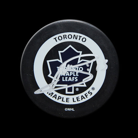 Mats Sundin Toronto Maple Leafs Autographed Game Puck