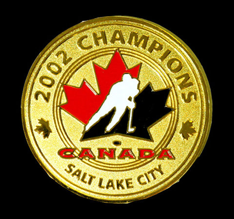Team Canada 2002 Champion Pin