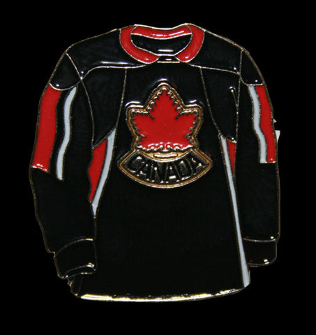 Team Canada 2005-2008 Black Jersey Pin