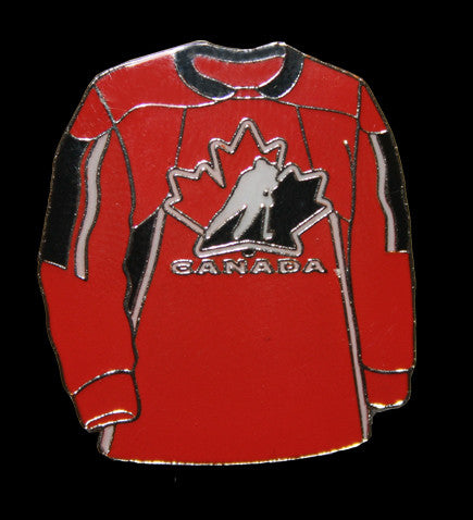 Team Canada 2005-2008 Red Jersey Pin