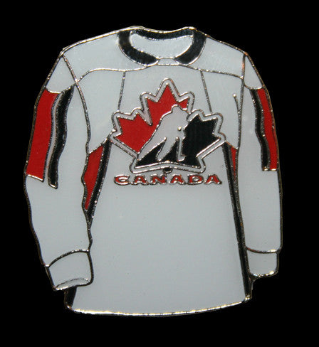 Team Canada 2005-2008 White Jersey Pin