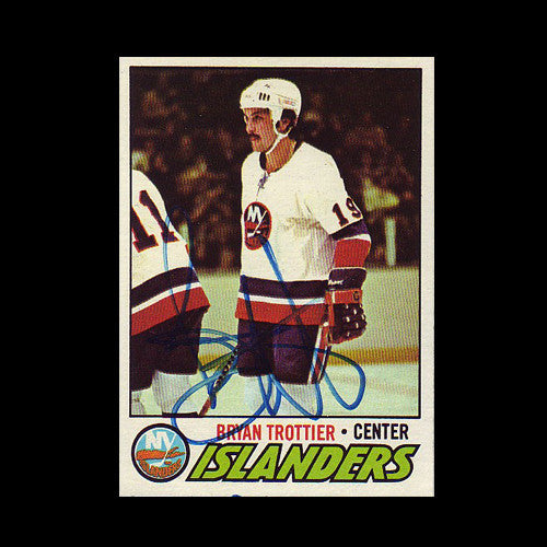 Bryan Trottier New York Islanders Autographed Card