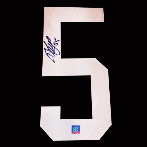 Igor Ulanov Autographed Edmonton Oilers Jersey Number