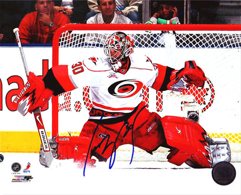 Cam Ward Carolina Hurricanes Autographed Butterfly 8x10 Photo