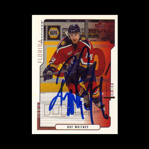 Ray Whitney Florida Panthers Autographed Card